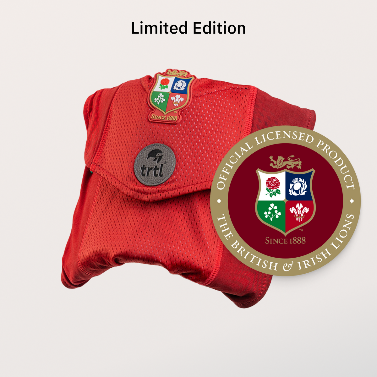 The British & Irish Lions™ x Trtl Travel Pillow Cool